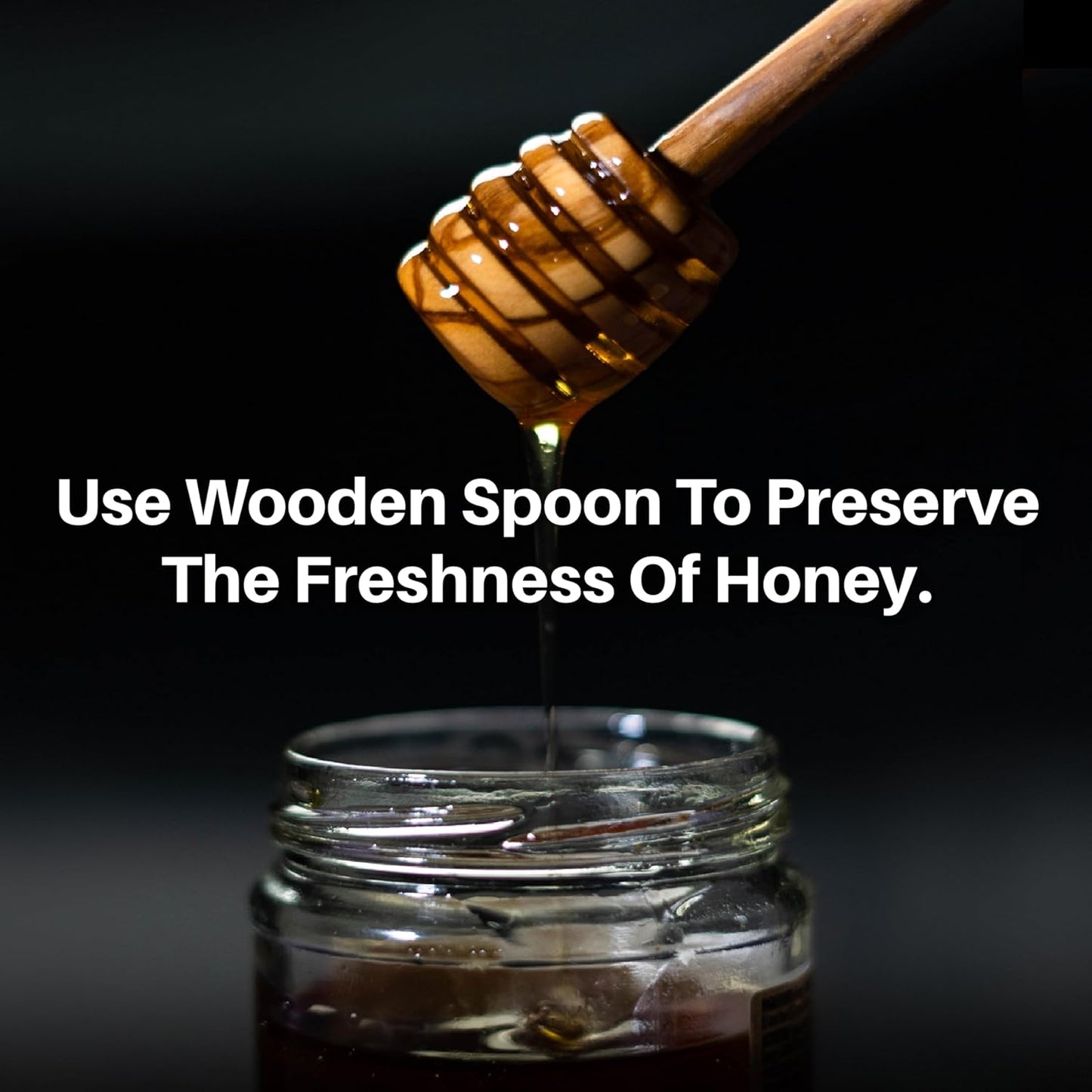 Wooden Honey Dipper Stick 6" 56127-W